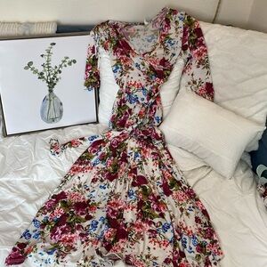 Pink Blush Maternity Dress